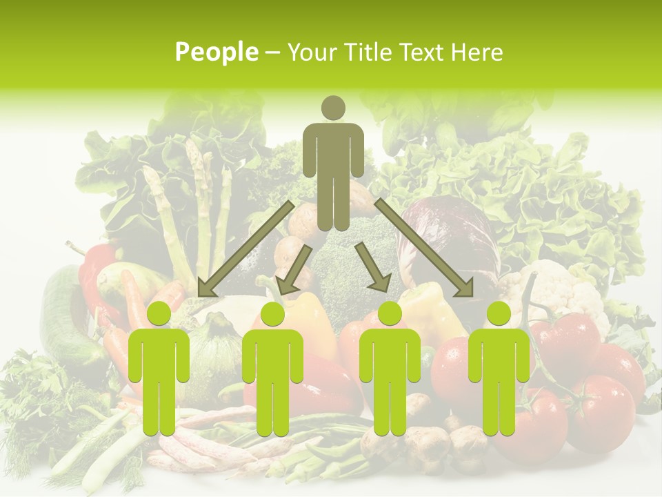 Tomato Onion Lettuce PowerPoint Template