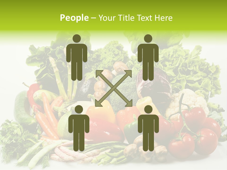 Tomato Onion Lettuce PowerPoint Template