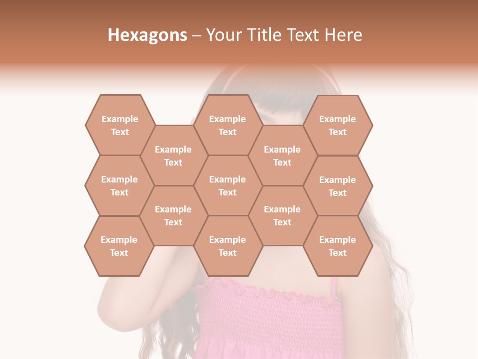 Casual Portrait Little PowerPoint Template