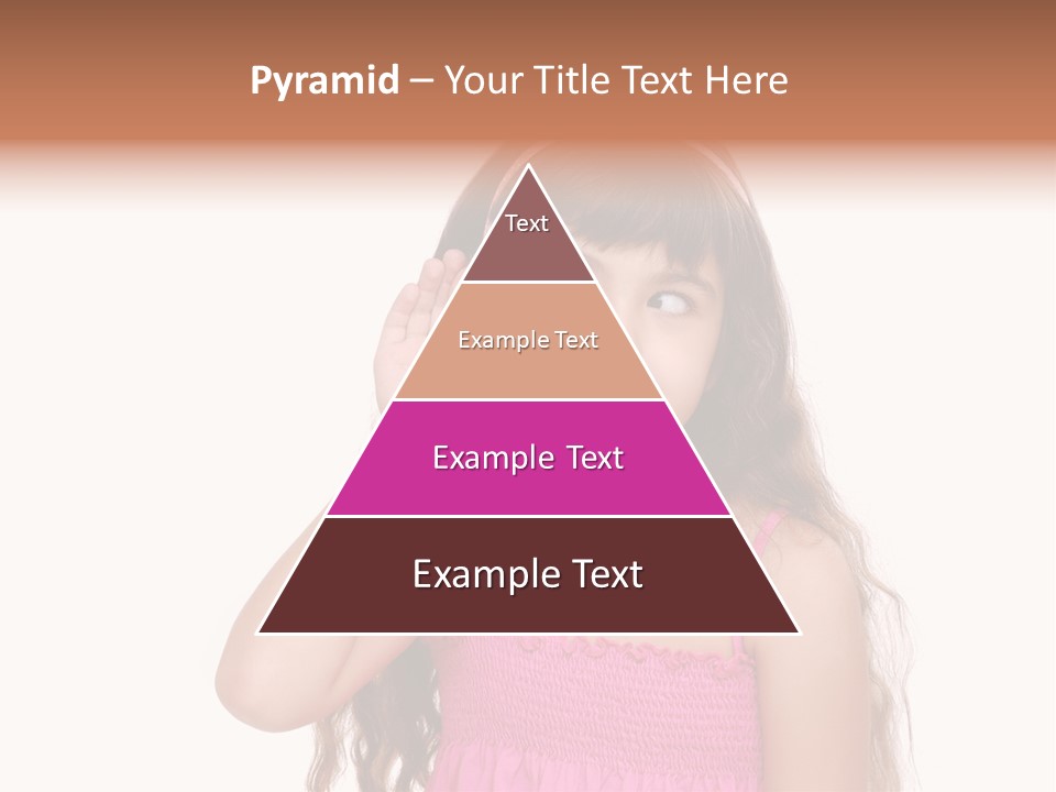 Casual Portrait Little PowerPoint Template