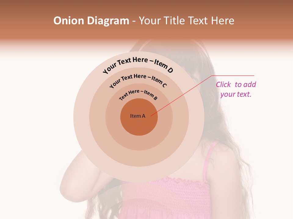 Casual Portrait Little PowerPoint Template