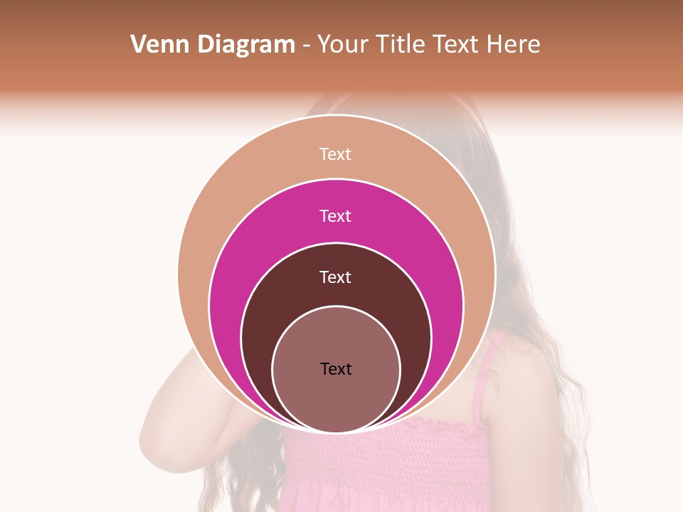 Casual Portrait Little PowerPoint Template