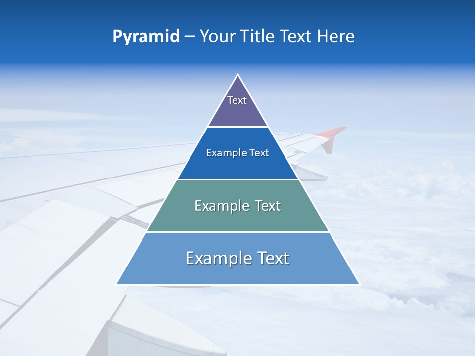 Airlines Nature Aircraft PowerPoint Template
