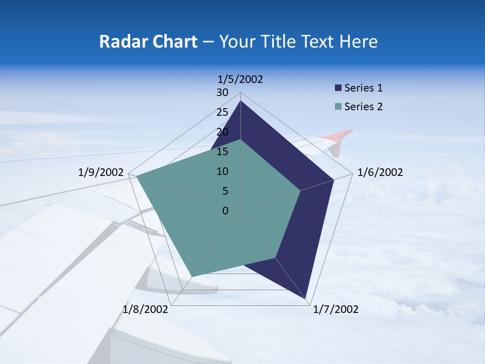 Airlines Nature Aircraft PowerPoint Template
