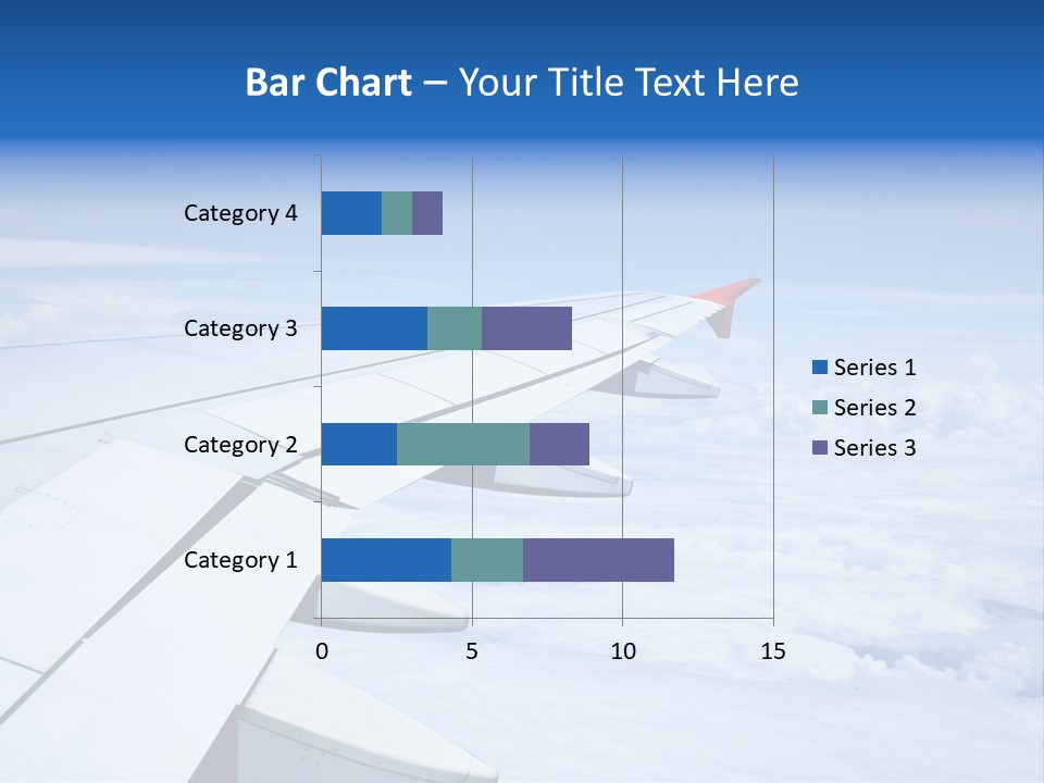 Airlines Nature Aircraft PowerPoint Template