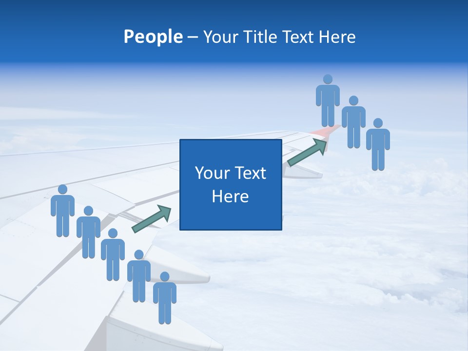 Airlines Nature Aircraft PowerPoint Template