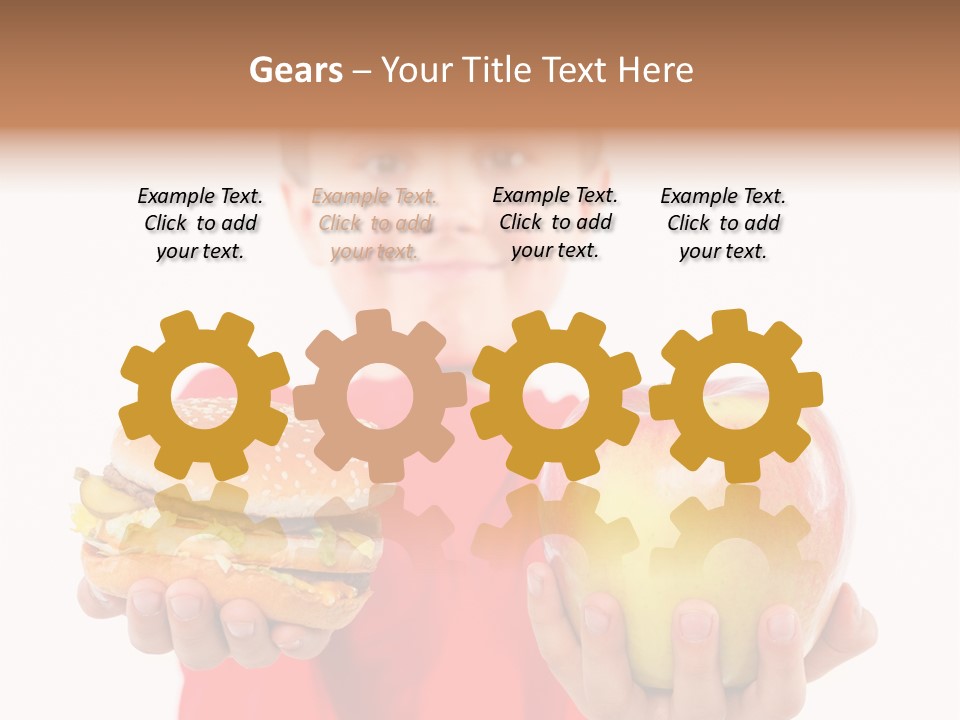 Fastfood Food Teen PowerPoint Template