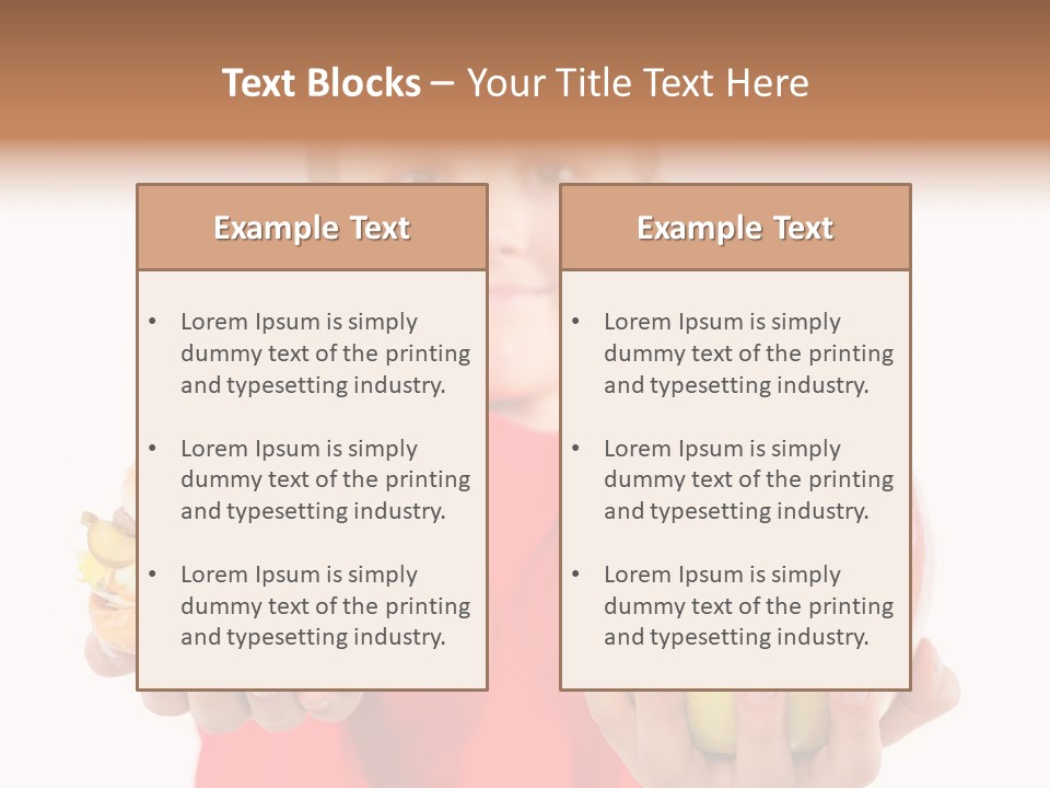 Fastfood Food Teen PowerPoint Template