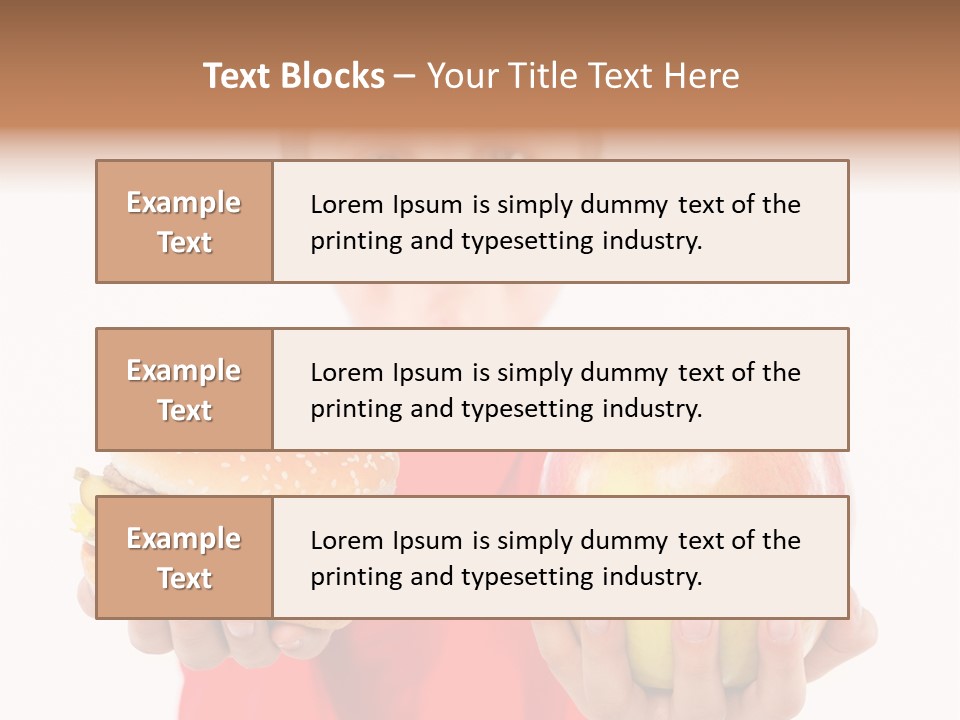 Fastfood Food Teen PowerPoint Template