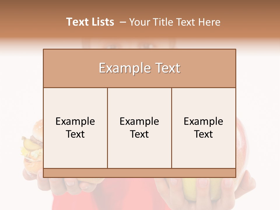 Fastfood Food Teen PowerPoint Template