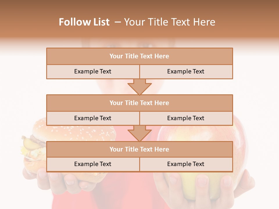 Fastfood Food Teen PowerPoint Template