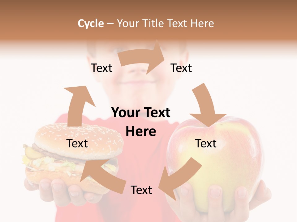 Fastfood Food Teen PowerPoint Template