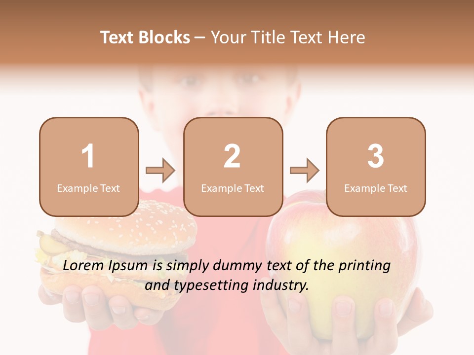 Fastfood Food Teen PowerPoint Template