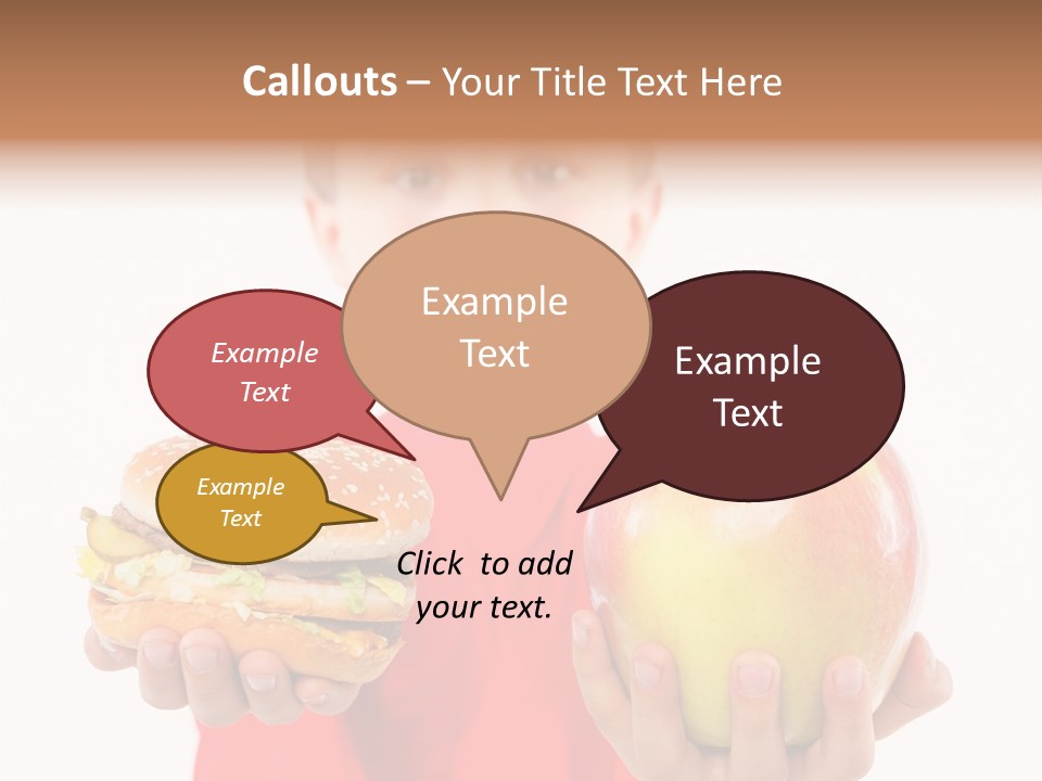 Fastfood Food Teen PowerPoint Template