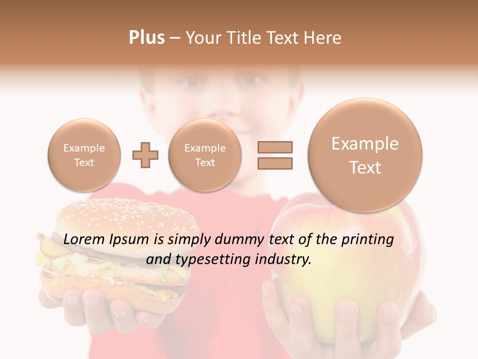Fastfood Food Teen PowerPoint Template