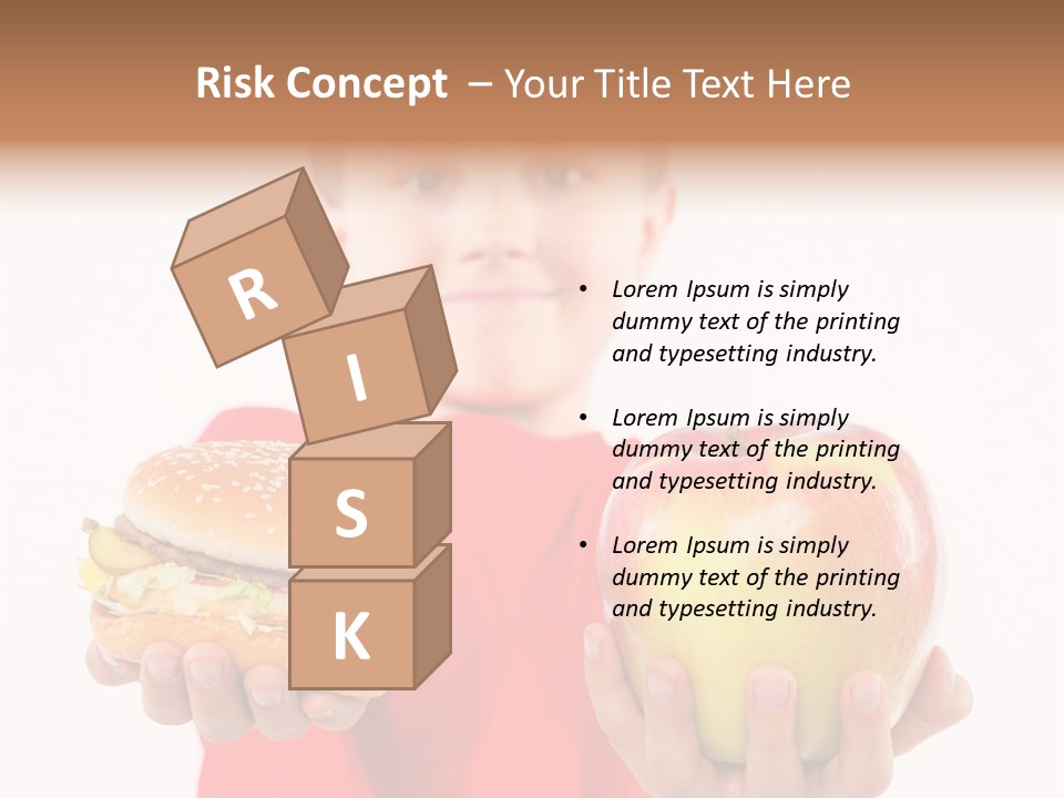 Fastfood Food Teen PowerPoint Template