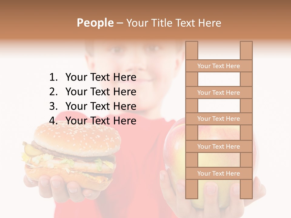 Fastfood Food Teen PowerPoint Template