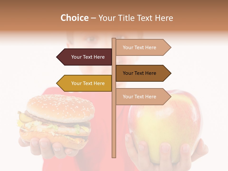 Fastfood Food Teen PowerPoint Template