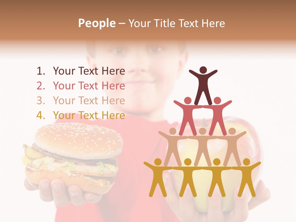 Fastfood Food Teen PowerPoint Template