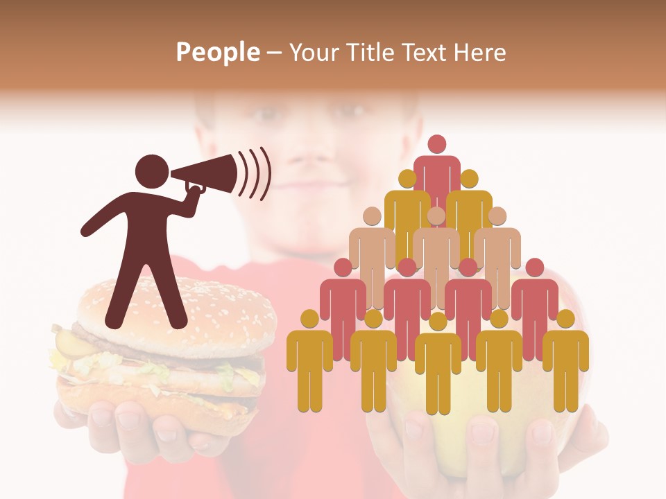 Fastfood Food Teen PowerPoint Template