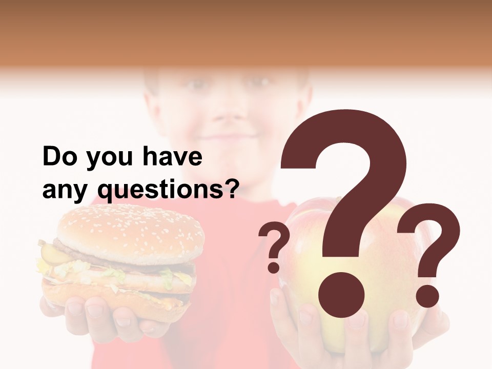 Fastfood Food Teen PowerPoint Template