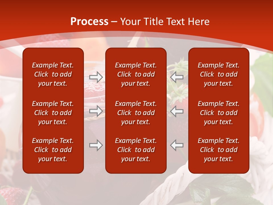 Fresh Berry Summer PowerPoint Template