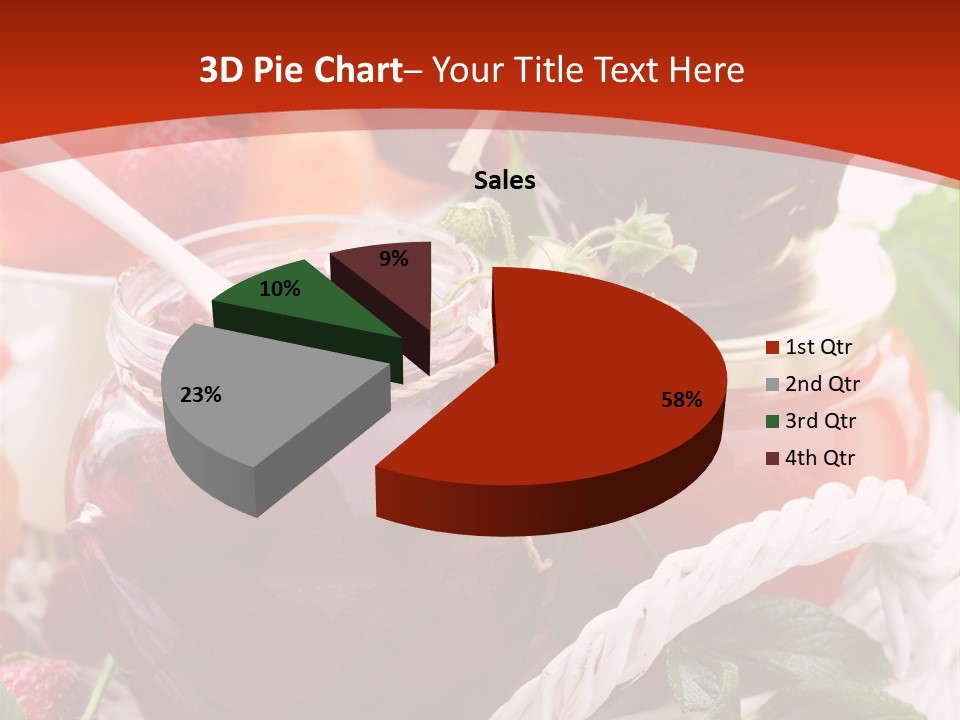 Fresh Berry Summer PowerPoint Template