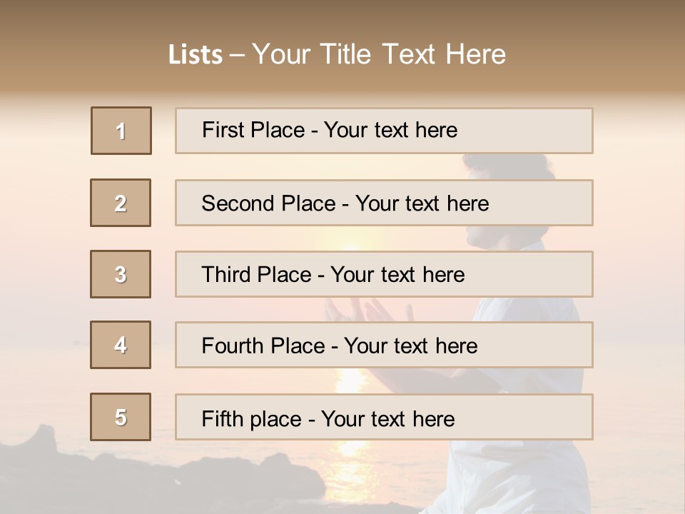 Greek Person Ionian PowerPoint Template