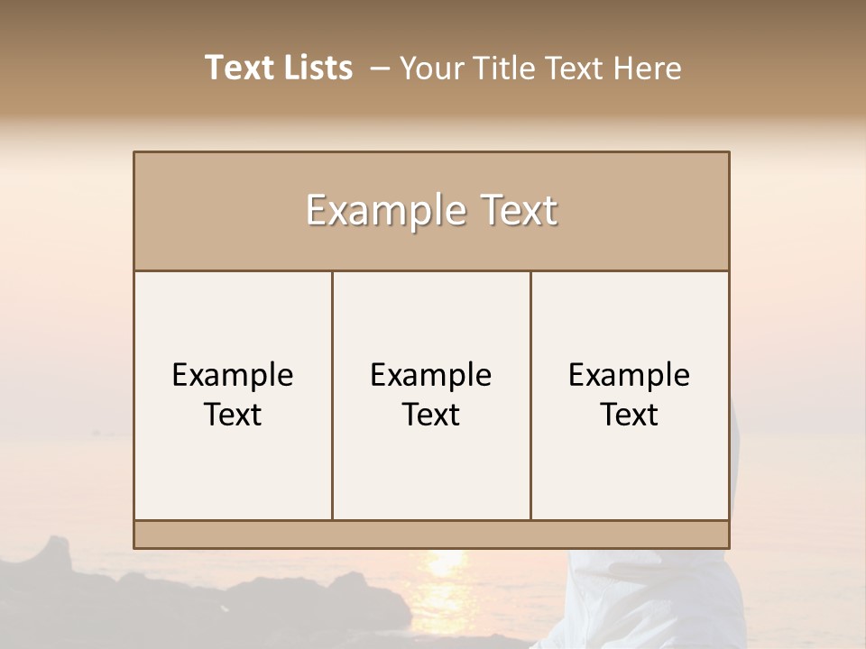 Greek Person Ionian PowerPoint Template