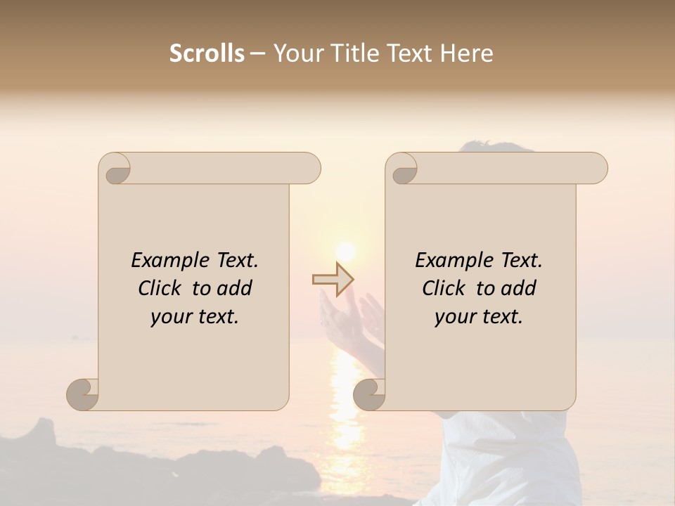 Greek Person Ionian PowerPoint Template