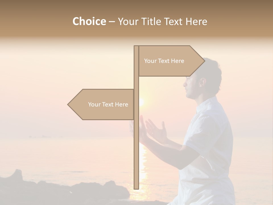 Greek Person Ionian PowerPoint Template