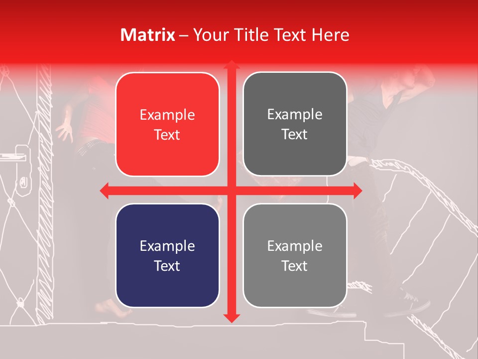 A Man And A Woman Standing Next To Each Other PowerPoint Template