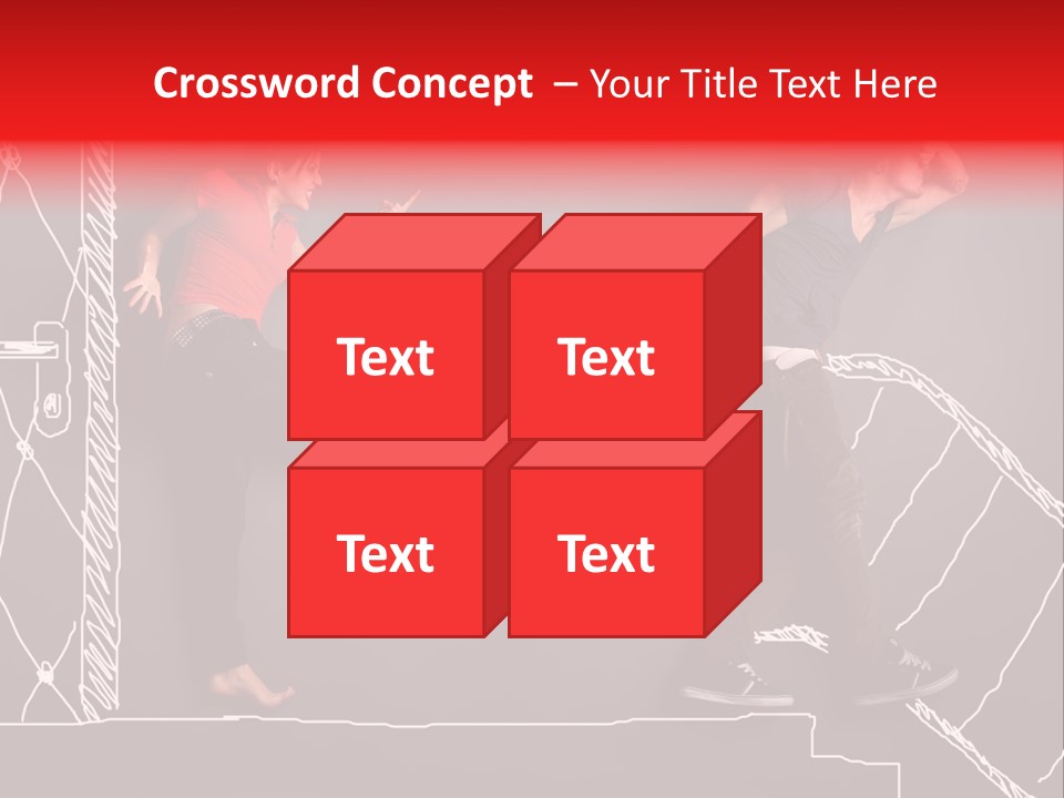 A Man And A Woman Standing Next To Each Other PowerPoint Template