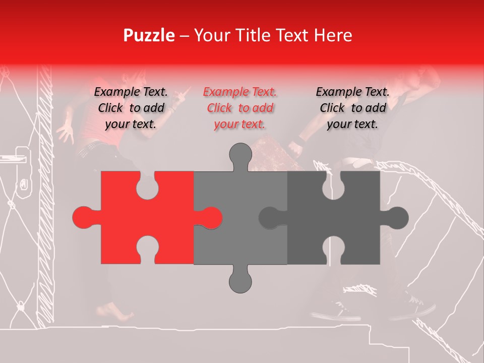 A Man And A Woman Standing Next To Each Other PowerPoint Template