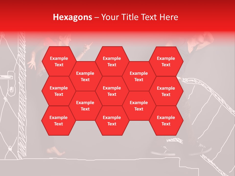 A Man And A Woman Standing Next To Each Other PowerPoint Template