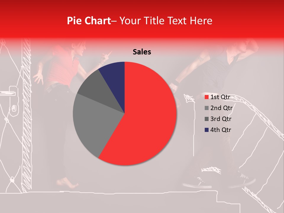 A Man And A Woman Standing Next To Each Other PowerPoint Template