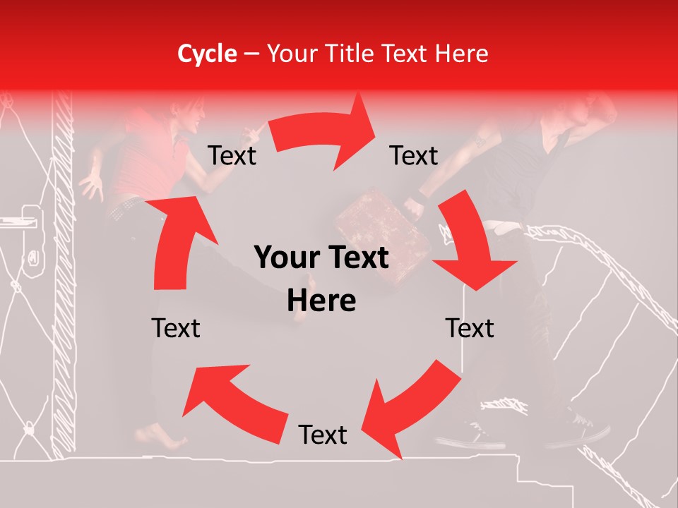 A Man And A Woman Standing Next To Each Other PowerPoint Template