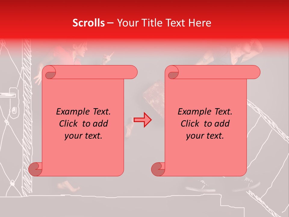 A Man And A Woman Standing Next To Each Other PowerPoint Template