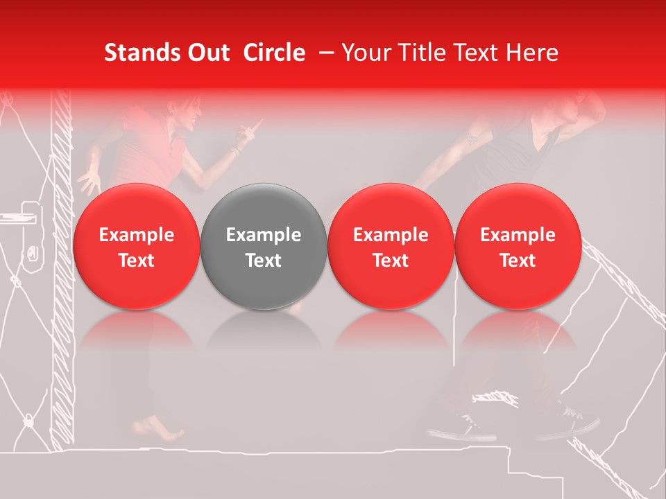 A Man And A Woman Standing Next To Each Other PowerPoint Template