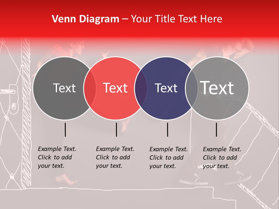 A Man And A Woman Standing Next To Each Other PowerPoint Template