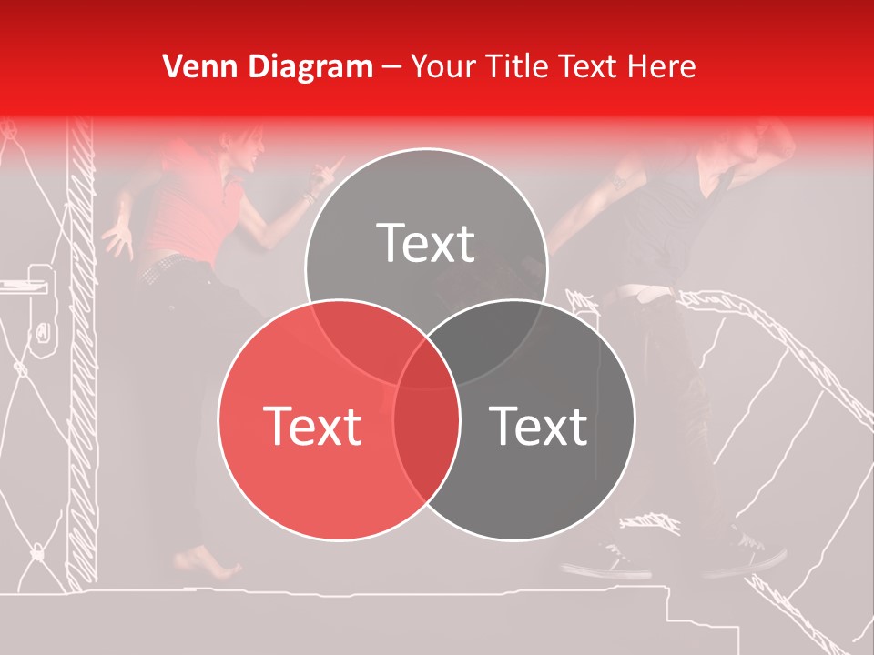 A Man And A Woman Standing Next To Each Other PowerPoint Template