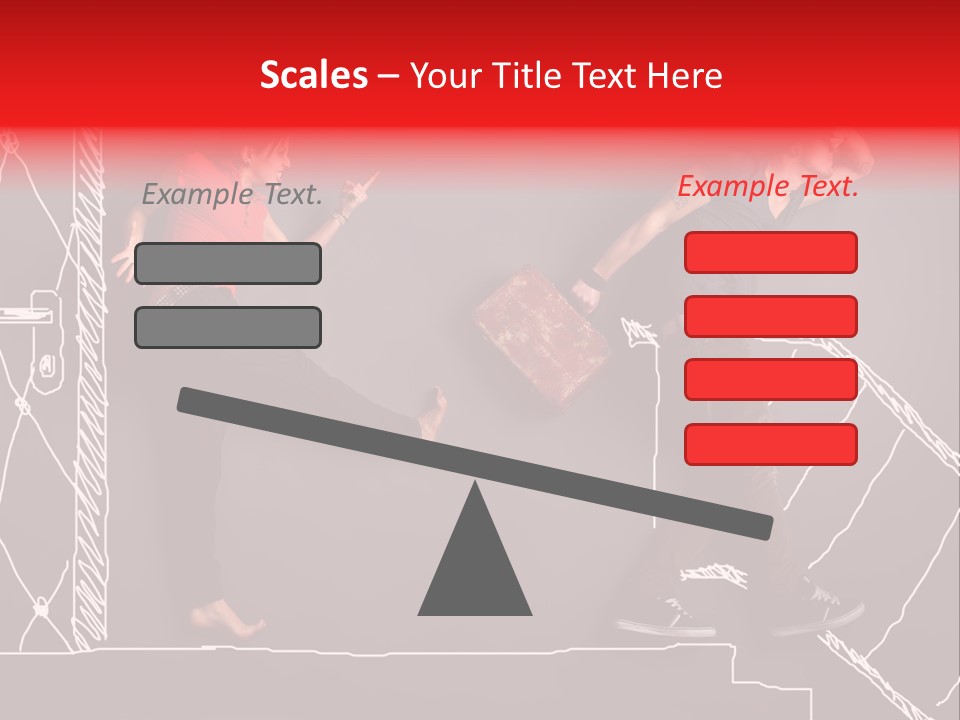 A Man And A Woman Standing Next To Each Other PowerPoint Template