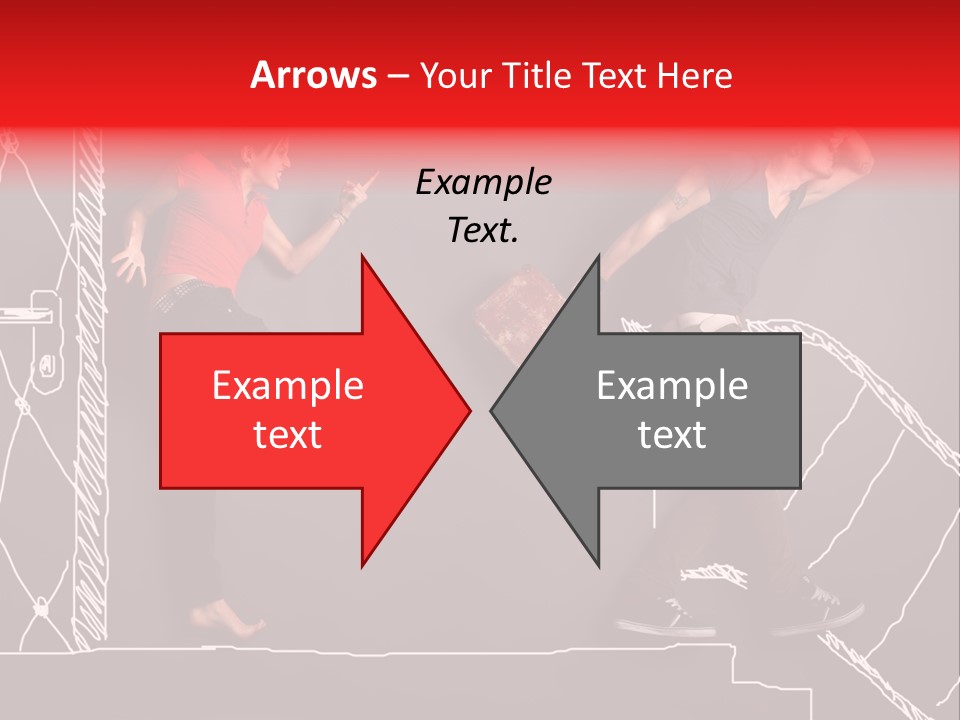 A Man And A Woman Standing Next To Each Other PowerPoint Template