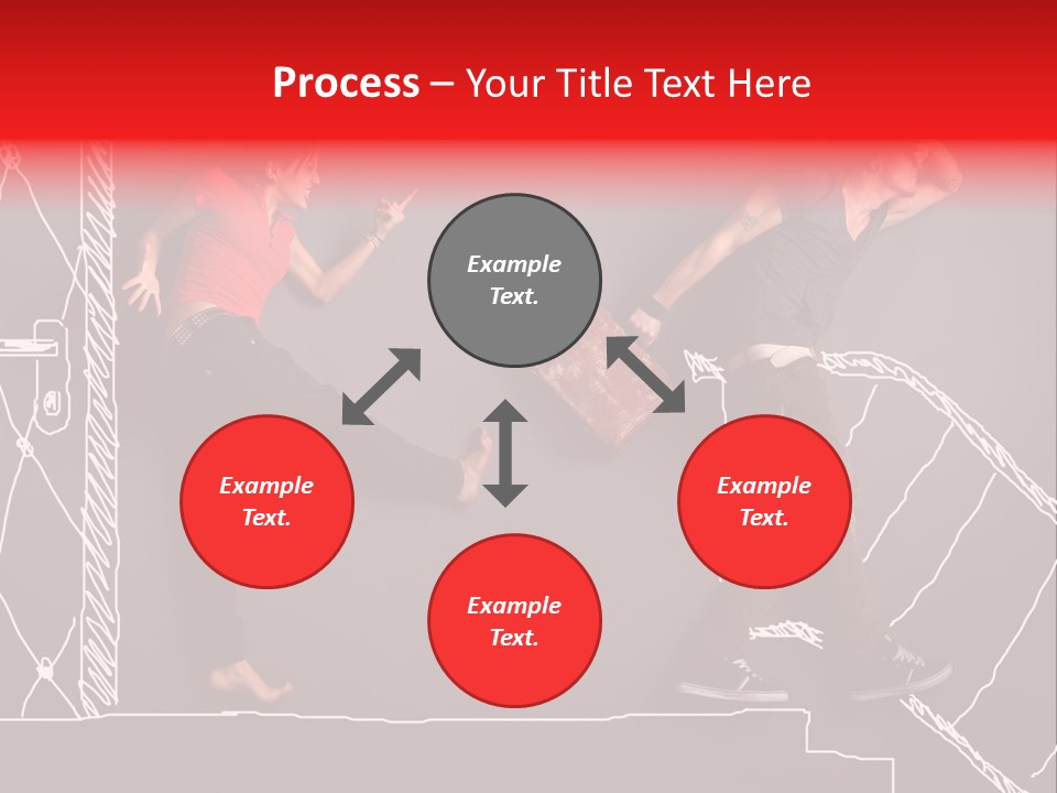 A Man And A Woman Standing Next To Each Other PowerPoint Template