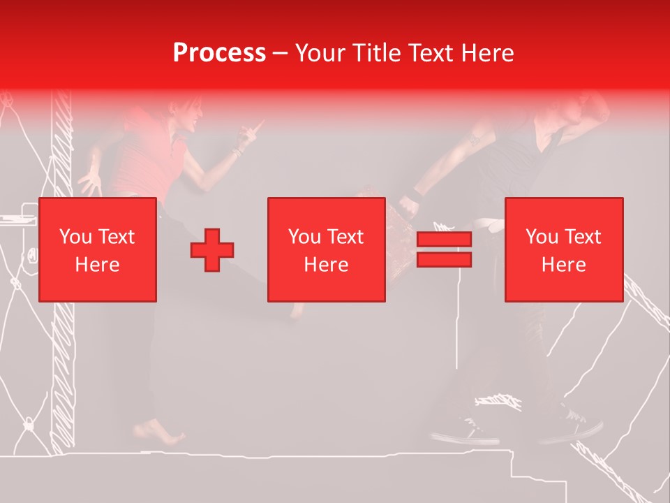 A Man And A Woman Standing Next To Each Other PowerPoint Template