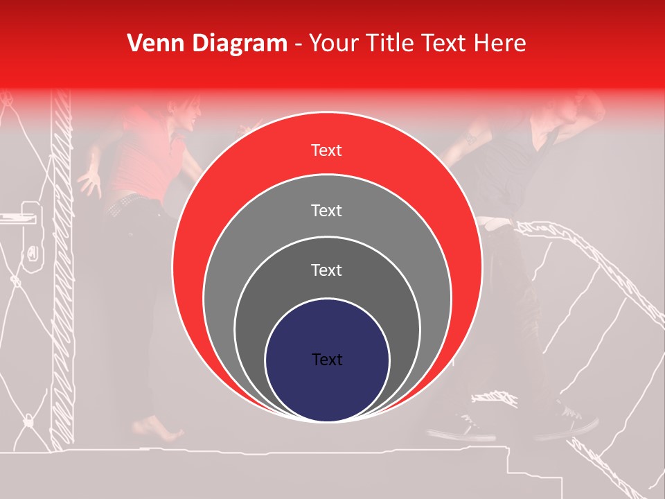 A Man And A Woman Standing Next To Each Other PowerPoint Template