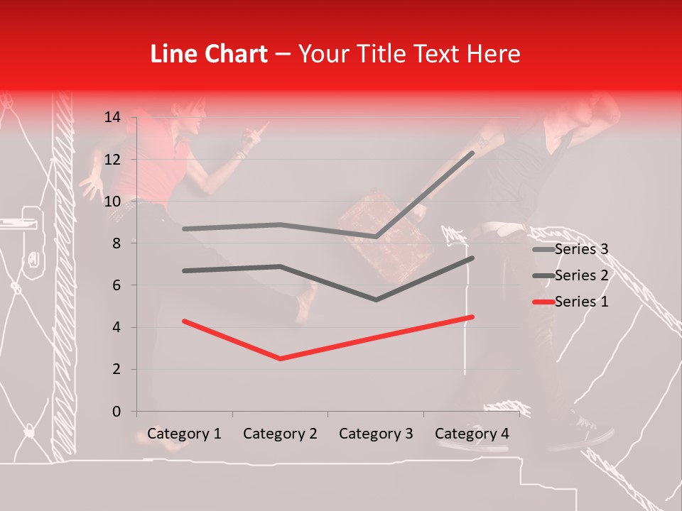 A Man And A Woman Standing Next To Each Other PowerPoint Template