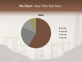 Circles Vertical Sand PowerPoint Template