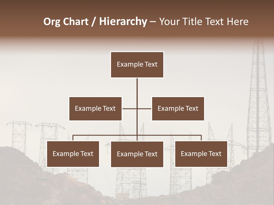 Circles Vertical Sand PowerPoint Template