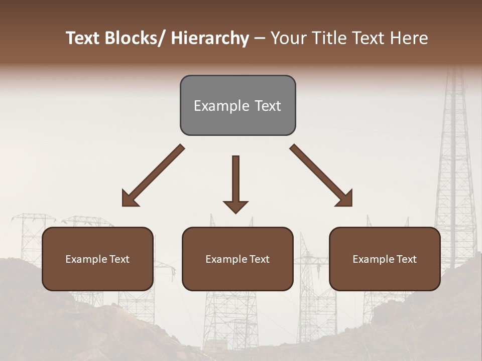 Circles Vertical Sand PowerPoint Template